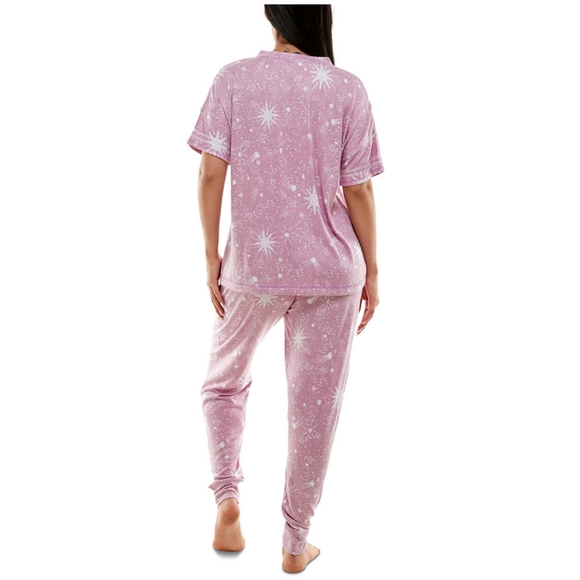 🛍️🆕🧸 ROUDELAIN| ULTRA SOFT 2-PIECE PAJAMA SET IN MAUVE MIST VARIOUS SI - Picture 4 of 14